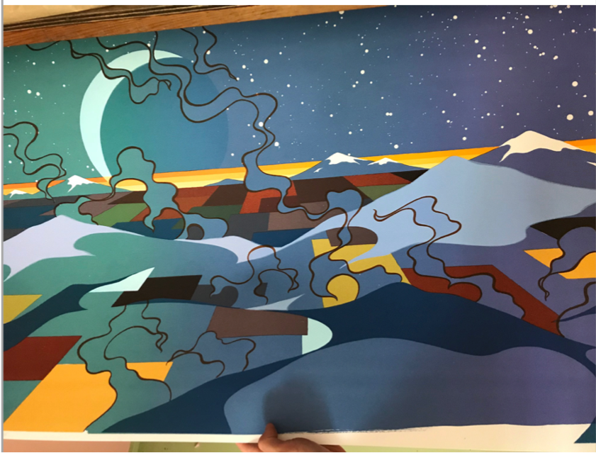 VANISHING POINT (BLUE)